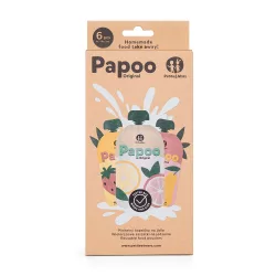   Petite&Mars Papoo Original vrecúško na detskú výživu, 6 ks