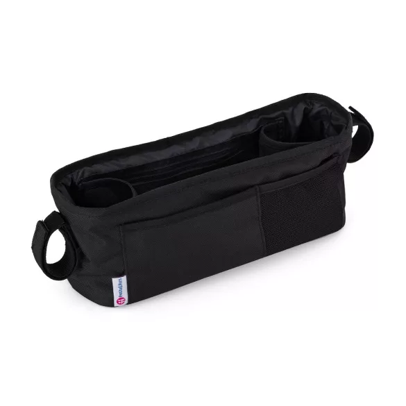 Petite&Mars Organizér na kočík Pocket – Absolute Black