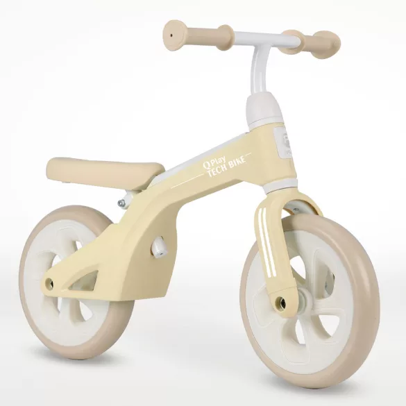 Bežecké kolo QPLAY Tech Cream, vek 2–4 roky, do 30 kg