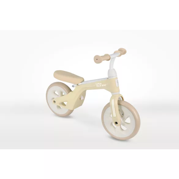 Bežecké kolo QPLAY Tech Cream, vek 2–4 roky, do 30 kg