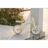 Bežecké kolo QPLAY Tech Cream, vek 2–4 roky, do 30 kg