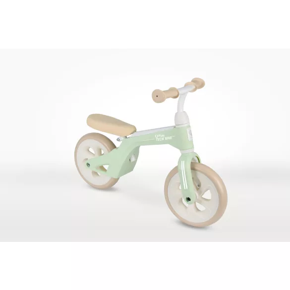 Bežecké kolo QPLAY Tech Mint, vek 2–4 roky, do 30 kg