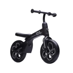   Bežecké kolobežka QPLAY Tech Black, vek 2 – 4 roky, do 30 kg