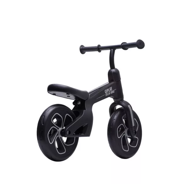 Bežecké kolobežka QPLAY Tech Black, vek 2 – 4 roky, do 30 kg
