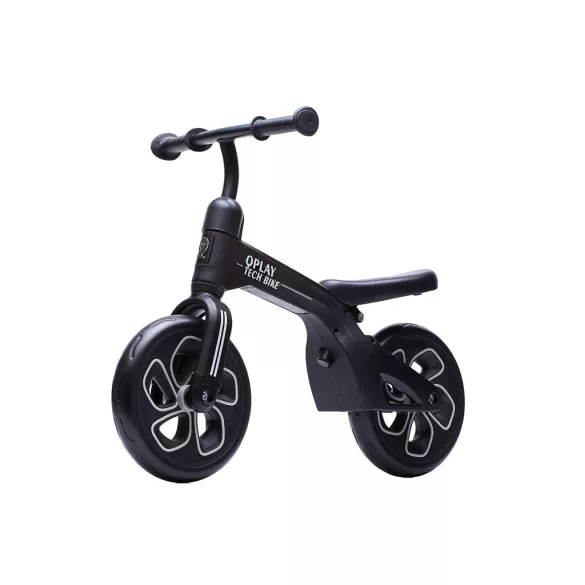 Bežecké kolobežka QPLAY Tech Black, vek 2 – 4 roky, do 30 kg