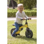 Bežecké kolobežka QPLAY Tech Black, vek 2 – 4 roky, do 30 kg