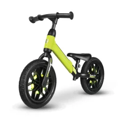   Bežecká kolobežka QPLAY Spark pre deti od 3 do 6 rokov, do 30 kg – zelená