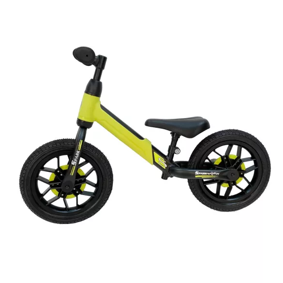 Bežecká kolobežka QPLAY Spark pre deti od 3 do 6 rokov, do 30 kg – zelená