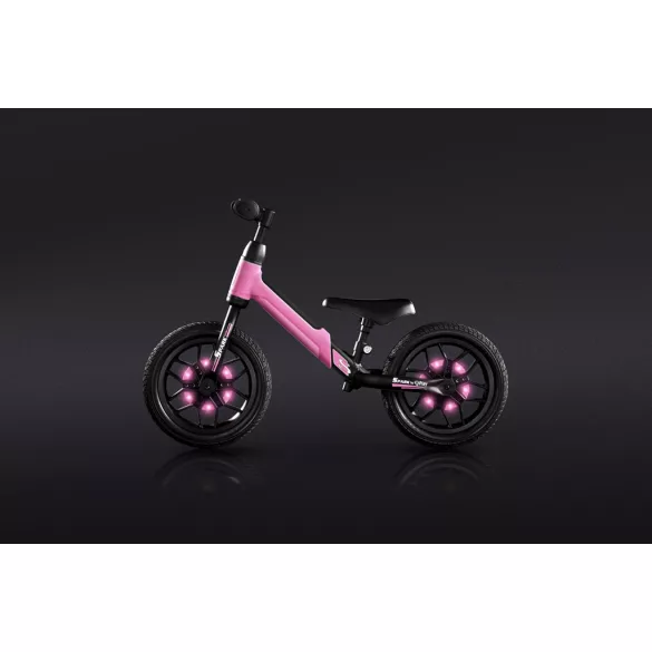 QPLAY Spark odrážadlo pre deti od 3 do 6 rokov, do 30 kg – ružové