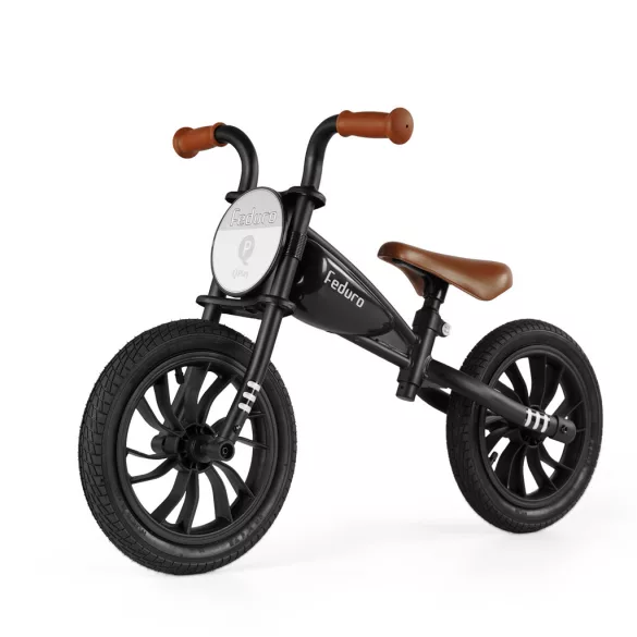 QPLAY Feduro odrážadlo pre deti od 3 do 6 rokov do 30 kg – Black