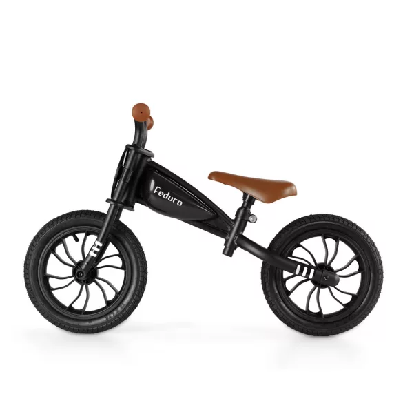 QPLAY Feduro odrážadlo pre deti od 3 do 6 rokov do 30 kg – Black