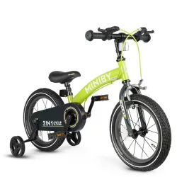 QPLAY Miniby 3v1 bicykel pre deti od 2 do 8 rokov – Green
