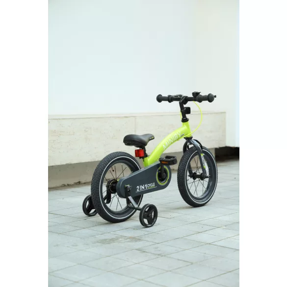 QPLAY Miniby 3v1 bicykel pre deti od 2 do 8 rokov – Green