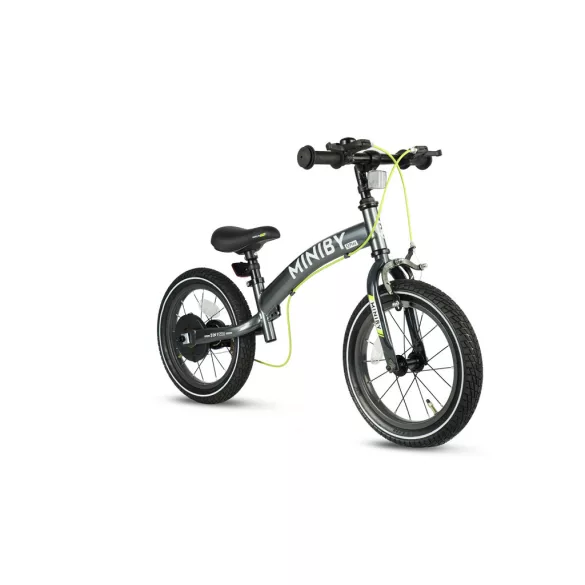 QPLAY Miniby 3v1 bicykel pre deti od 2 do 8 rokov – šedá