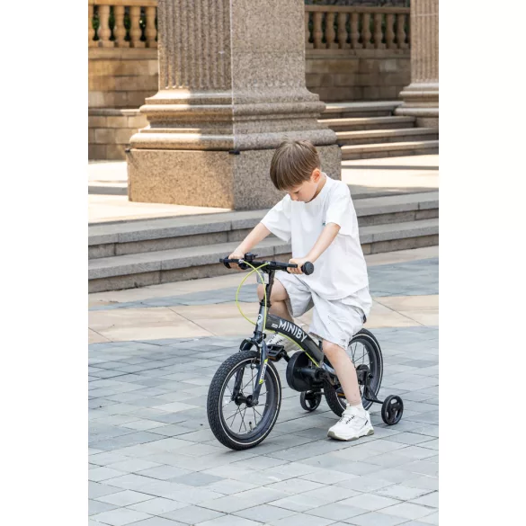 QPLAY Miniby 3v1 bicykel pre deti od 2 do 8 rokov – šedá