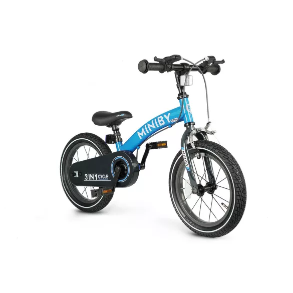 QPLAY Miniby 3v1 bicykel pre deti od 2 do 8 rokov – Blue