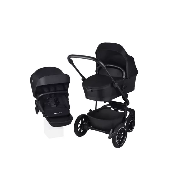 EASYWALKER Kombinovaný kočík Harvey⁵ Midnight Black XXL AIR