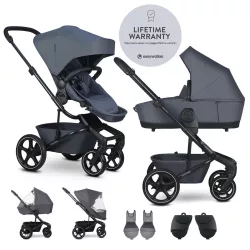   EASYWALKER XL sada kombinovaného kočíka Harvey NXT s príslušenstvom Tmavomodrá