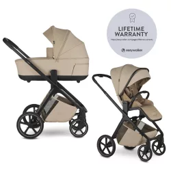 EASYWALKER Kombinovaný kočík Zoey Almond Taupe