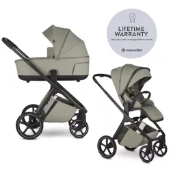 EASYWALKER Kombinovaný kočík Zoey Sage Green