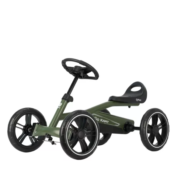 QPLAY Go Kart štvorkolesový vozík – Army Green