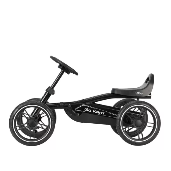 QPLAY Go Kart štvorkolesový vozík – Black