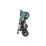 QPLAY Trojkolka Rito air gel (guma) Black, vek 10–72 mesiacov