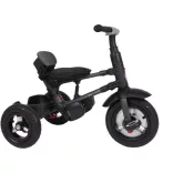 QPLAY Trojkolka Rito air gel (guma) Black, vek 10–72 mesiacov