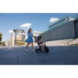 QPLAY Trojkolka Rito star Blue, skladateľná, 10–72 mesiacov