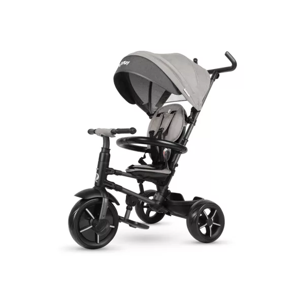 QPLAY Trojkolka Rito star Grey, skladateľná, 10–72 mesiacov