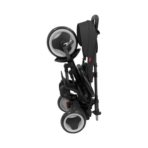 QPLAY Trojkolka Rito eva plus Black, vek 10–72 mesiacov