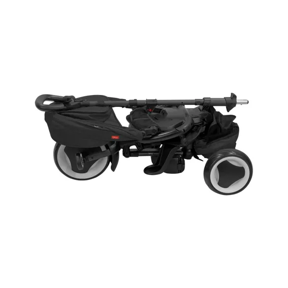 QPLAY Trojkolka Rito eva plus Black, vek 10–72 mesiacov