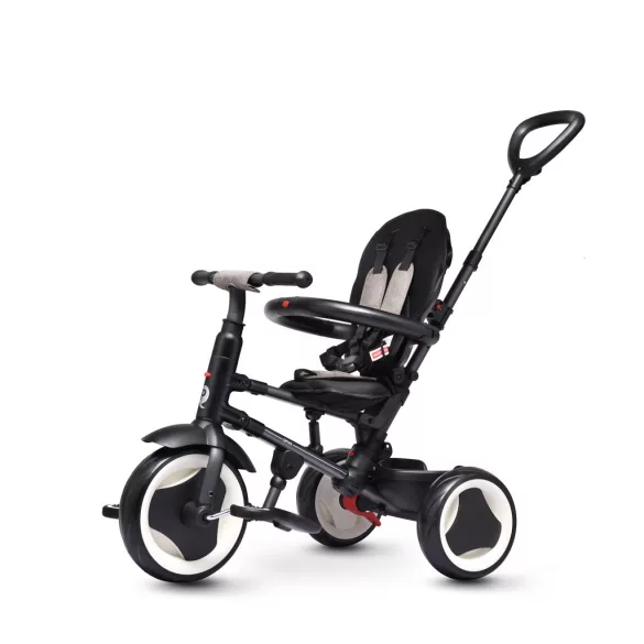 QPLAY Trojkolka Rito eva plus Black, vek 10–72 mesiacov