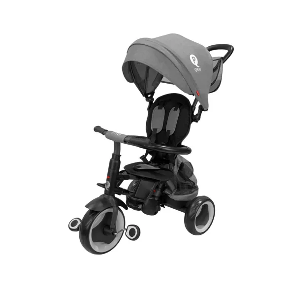 QPLAY Trojkolka Rito eva plus Grey, vek 10–72 mesiacov