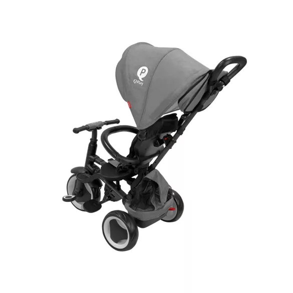 QPLAY Trojkolka Rito eva plus Grey, vek 10–72 mesiacov