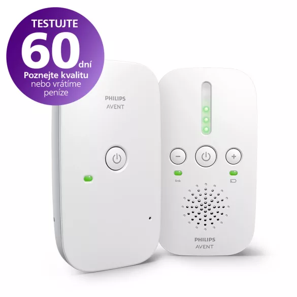 Avent SCD502 DECT, detský monitor