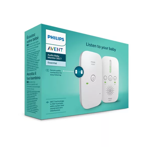 Avent SCD502 DECT, detský monitor