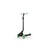 QPLAY odrážadlo / kolobežka Sema Evo s LED svetlami Jade Green, vek 1–6 rokov, do 50 kg