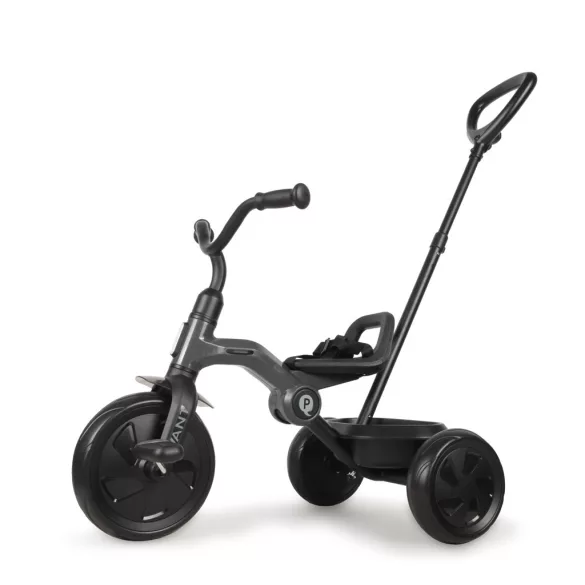QPLAY Trojkolka Ant Plus Dark Grey, pre deti od 2 do 6 rokov