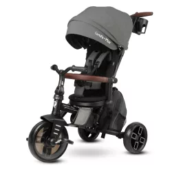QPLAY Trojkolka Comfo Max 7 v 1, 10–72 mesiacov – Grey