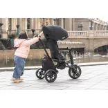 QPLAY Trojkolka Comfo Max 7 v 1, 10–72 mesiacov – Grey