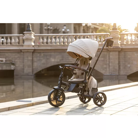 QPLAY Trojkolka Comfo Max 7 v 1, 10–72 mesiacov – Grey