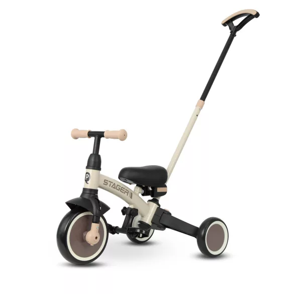 QPLAY Stager trojkolka 3 v 1 – Brown