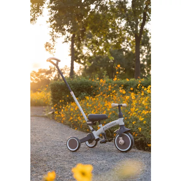 QPLAY Stager trojkolka 3 v 1 – Brown