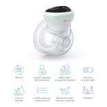 TRUELIFE Elektrická odsávačka materského mlieka handsfree Nutrio BP W5