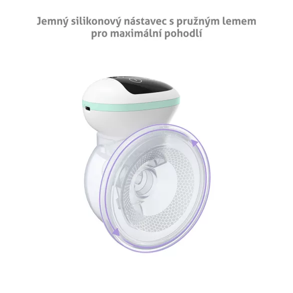 TRUELIFE Elektrická odsávačka materského mlieka handsfree Nutrio BP W5