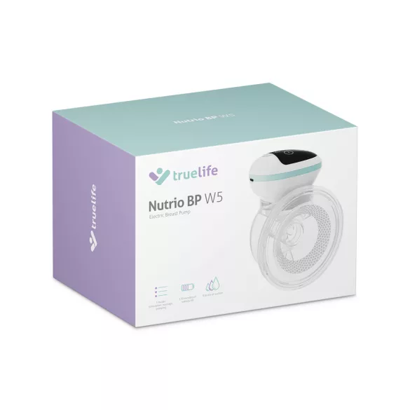 TRUELIFE Elektrická odsávačka materského mlieka handsfree Nutrio BP W5