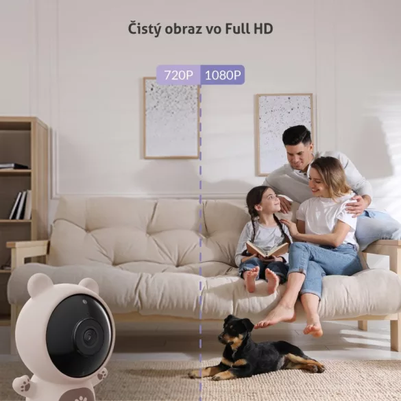 Digitálna detská chůvička TRUELIFE NannyCam S3 Smart