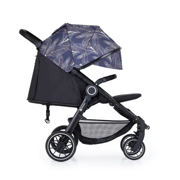 Športový kočík PETITE&MARS Street+ RWS Black Limited 100 Palmtree
