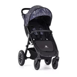  Športový kočík PETITE&MARS Street+ Air Black Limited 100 Palmtree